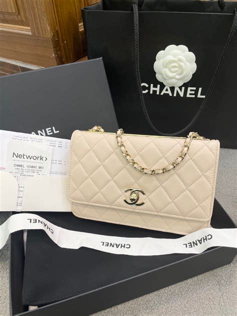 chanel trendy cc wallet on chain buy